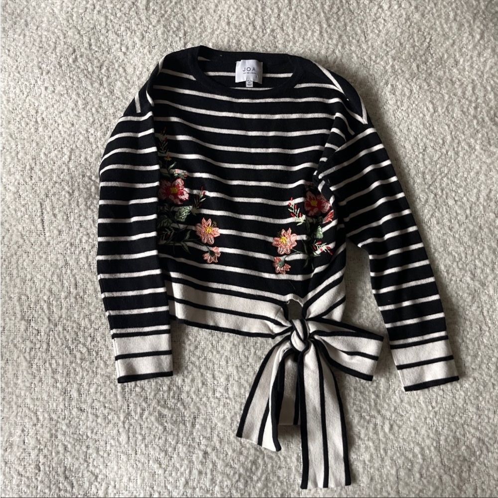 JOA floral blouse xs